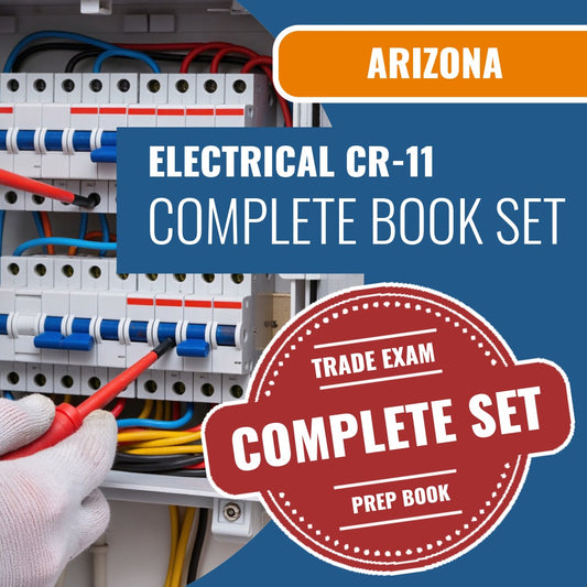 Arizona Electrical Residential / Commercial Contractor (CR-11) Exam Book Package