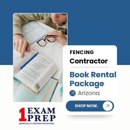 Arizona Fencing Contractor CR-14 Book Rental Package