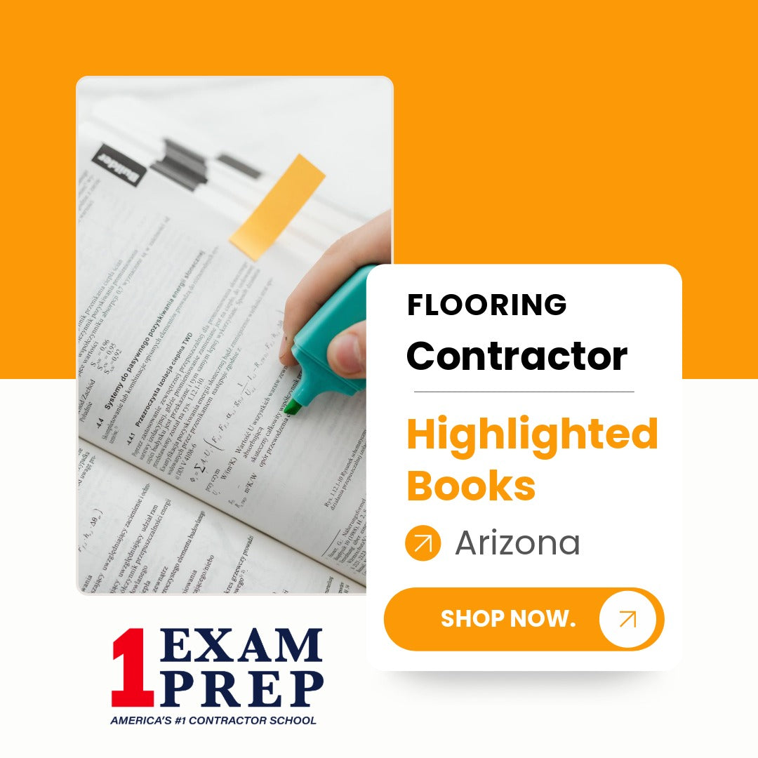 Arizona Flooring Contractor CR-8 Highlighted Books