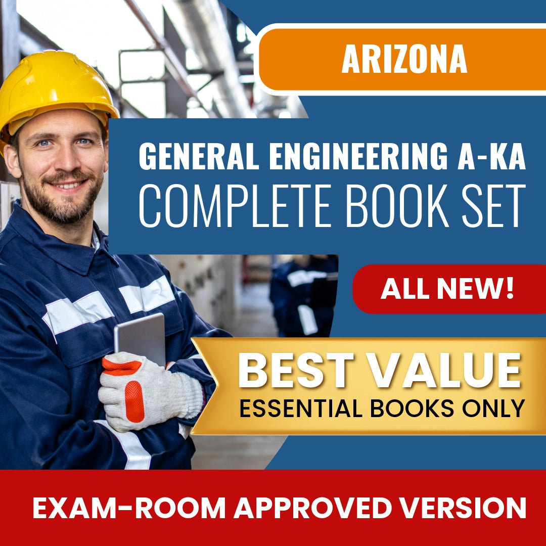 Arizona General Commercial Engineering Contractor (A-KA) Books Allowed into Exam Package