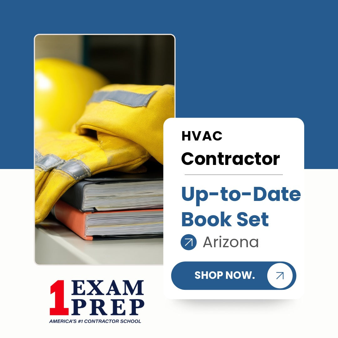 Arizona HVAC Contractor C-58 Up-to-Date Book Set