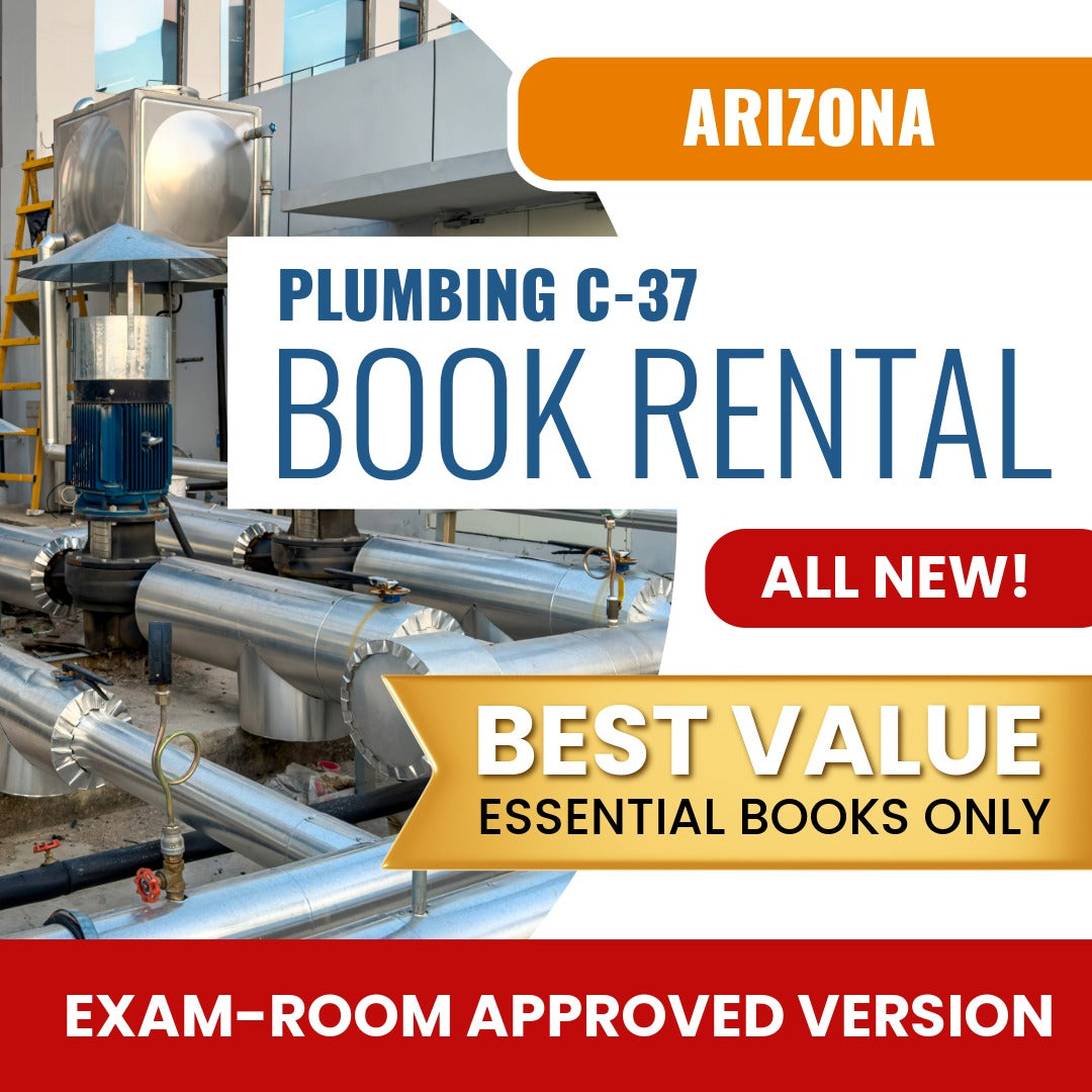 Arizona Solar Plumbing, Liquid System Only Commercial Contractor (C-78) - Books & Course Rental - Exam Room Approved