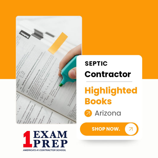 Arizona Septic Contractor CR-41 Highlighted Books