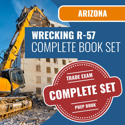 Arizona Wrecking Residential Contractor (R-57) Exam Book Package
