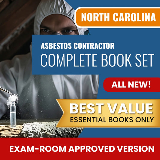 North Carolina Asbestos Contractor Books Allowed into Exam Package