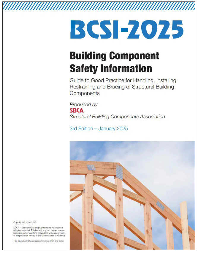 Building Component Safety Information Book (BCSI) [2018]