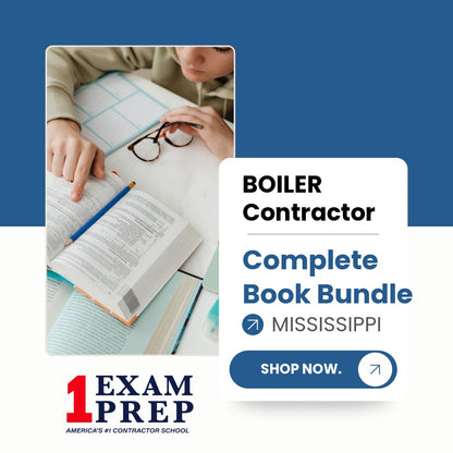 Mississippi Boiler Contractor Exam Complete Book Bundle