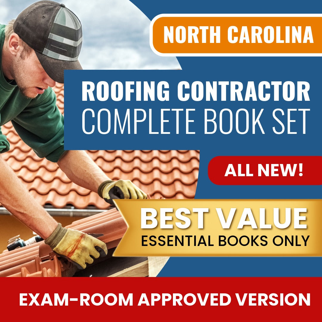 North Carolina Roofing Contractor Books Allowed into Exam Package
