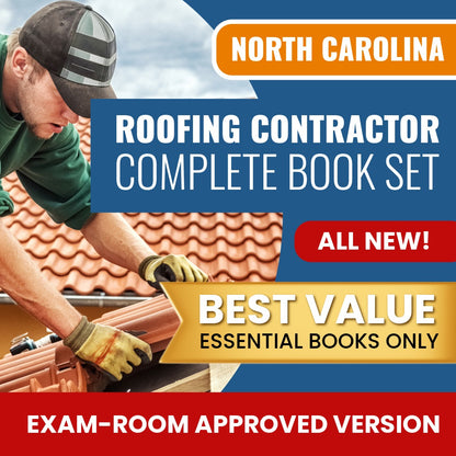 North Carolina Roofing Contractor Books Allowed into Exam Package