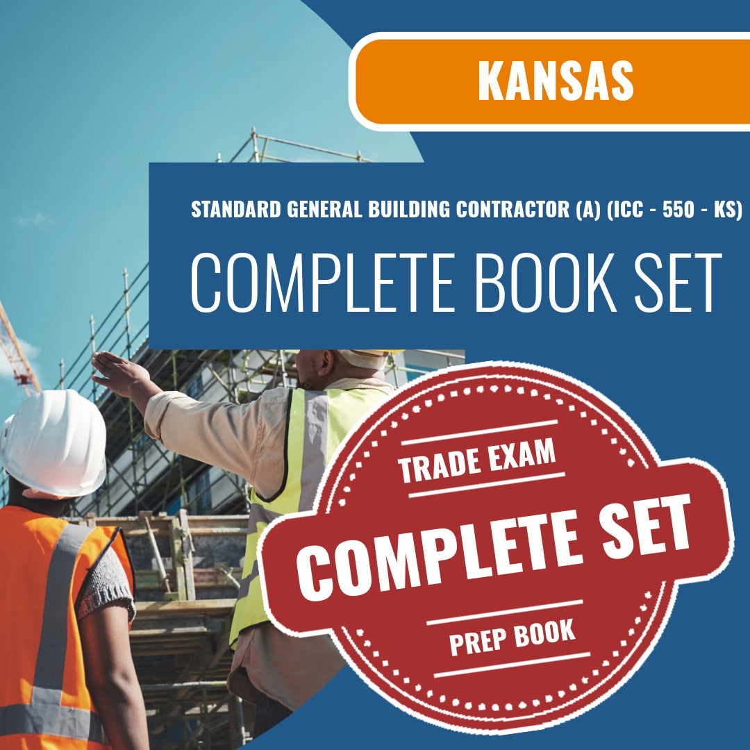 Kansas Standard General Building Contractor (A) (ICC - 550 - KS) Exam ...