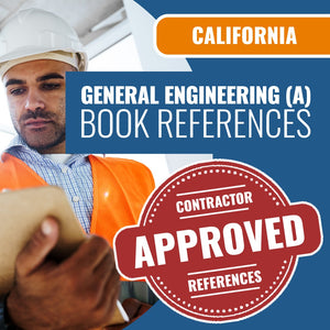 California General Engineering (A) Contractor Licensing Exam Prep Book Reference Package