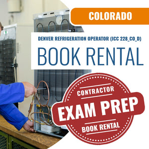 Colorado Denver Refrigeration Operator (ICC 228_CO_D) Books & Courses Rental Package