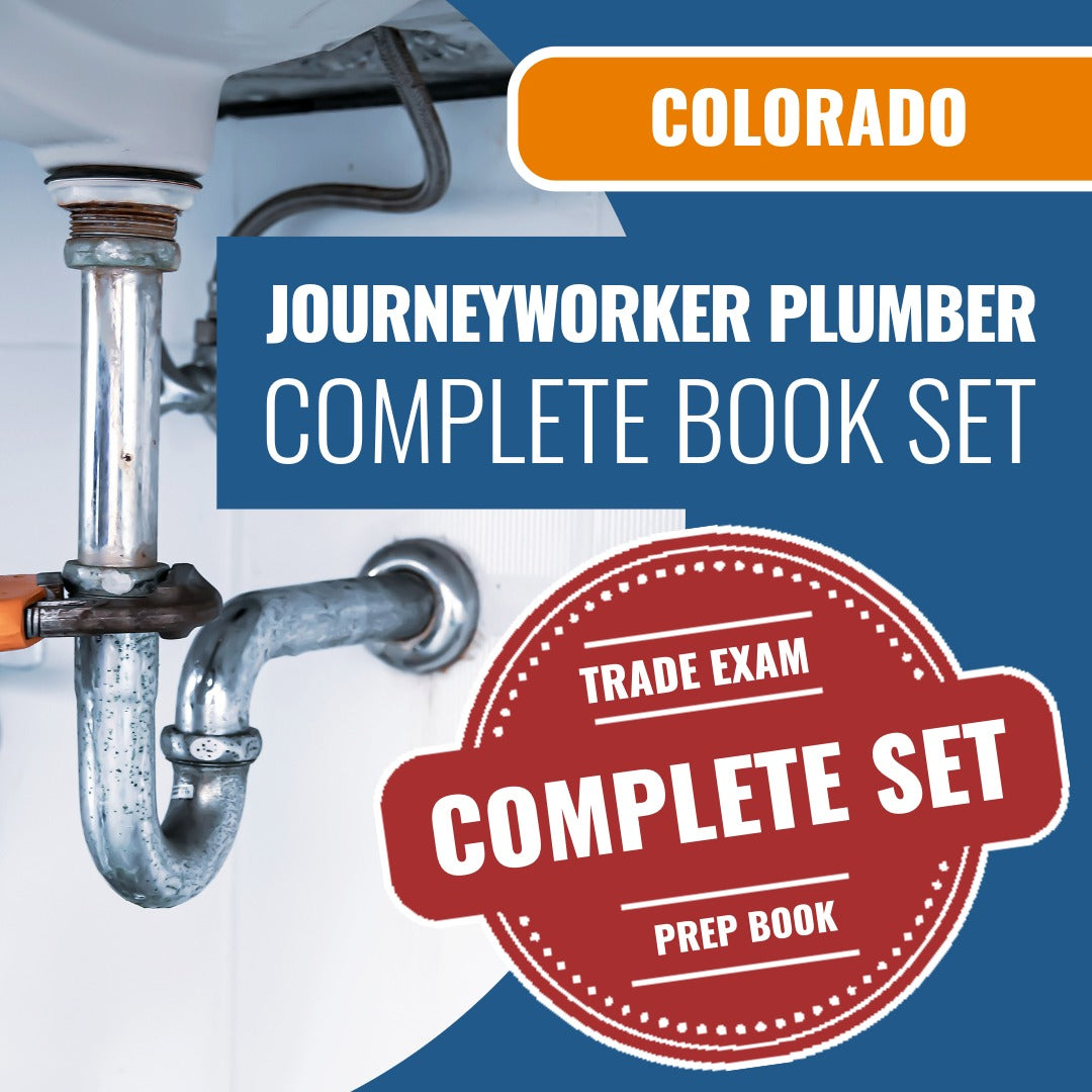 Colorado Journeyworker Plumber Book Package