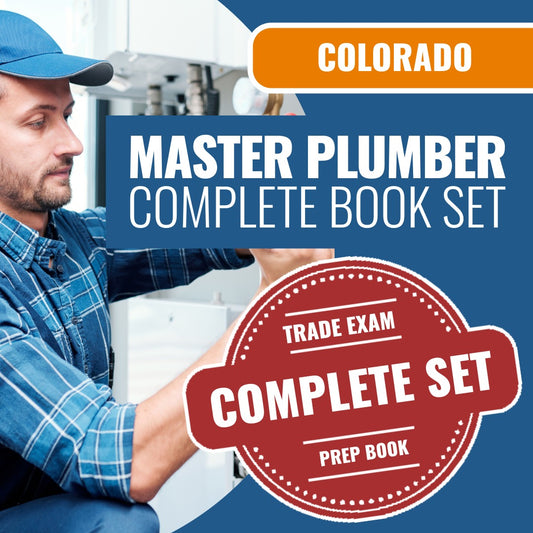Colorado Master Plumber Contractor Book Package