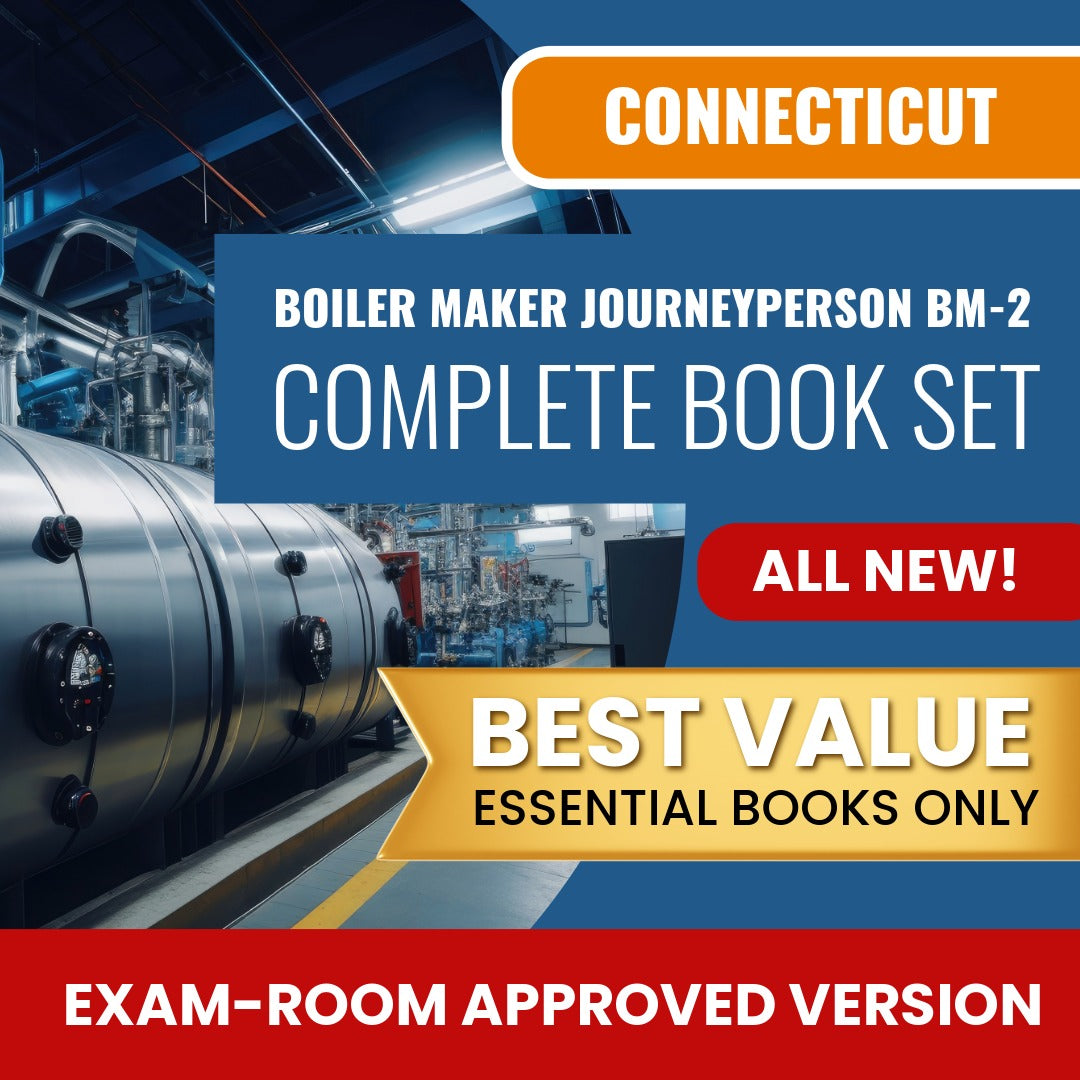 Connecticut Limited Gas and Oil Burner Journeyperson (B-2) Books Allowed into Exam Package