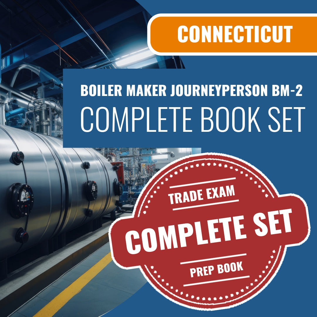 Connecticut Limited Gas and Oil Burner Journeyperson (B-2) Exam Book Package