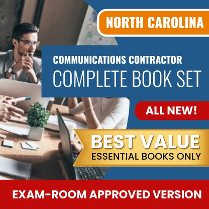 North Carolina Communications Contractor Books Allowed into Exam Package