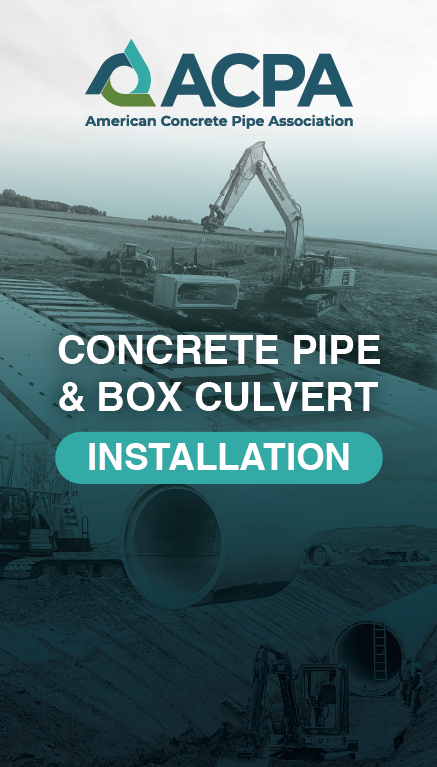 Concrete Pipe & Box Culvert Installation, 2019
