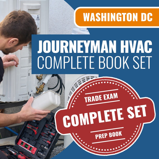 Washington DC Journeyman Air Conditioning & Refrigeration Book Package