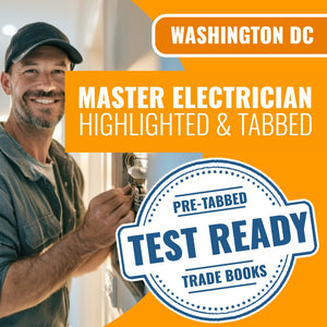 Washington DC Master Electrician - Highlighted and Tabbed Book Package