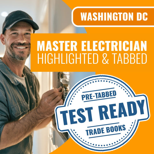 Washington DC Master Electrician - Highlighted and Tabbed Book Package