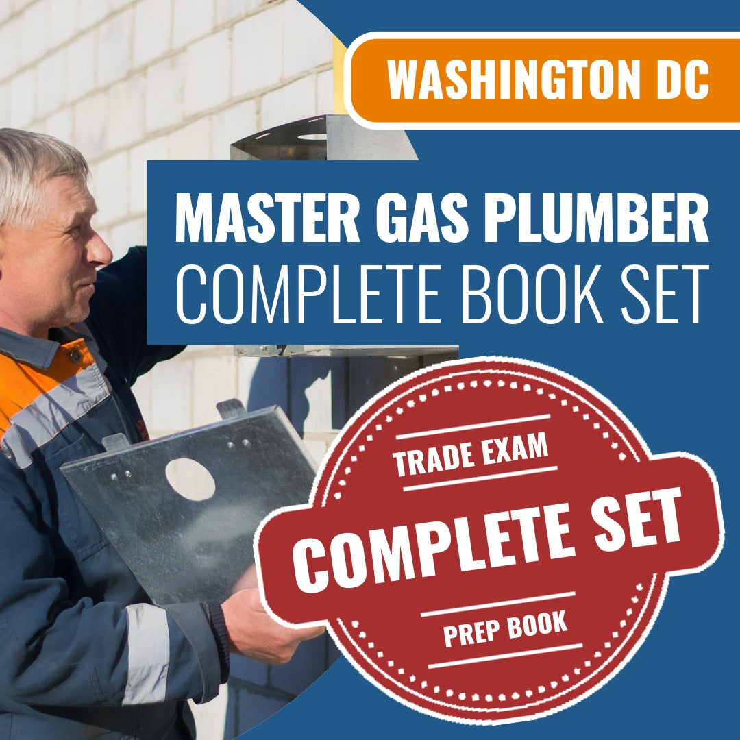 Washington DC Master Plumber with Gas Book Package