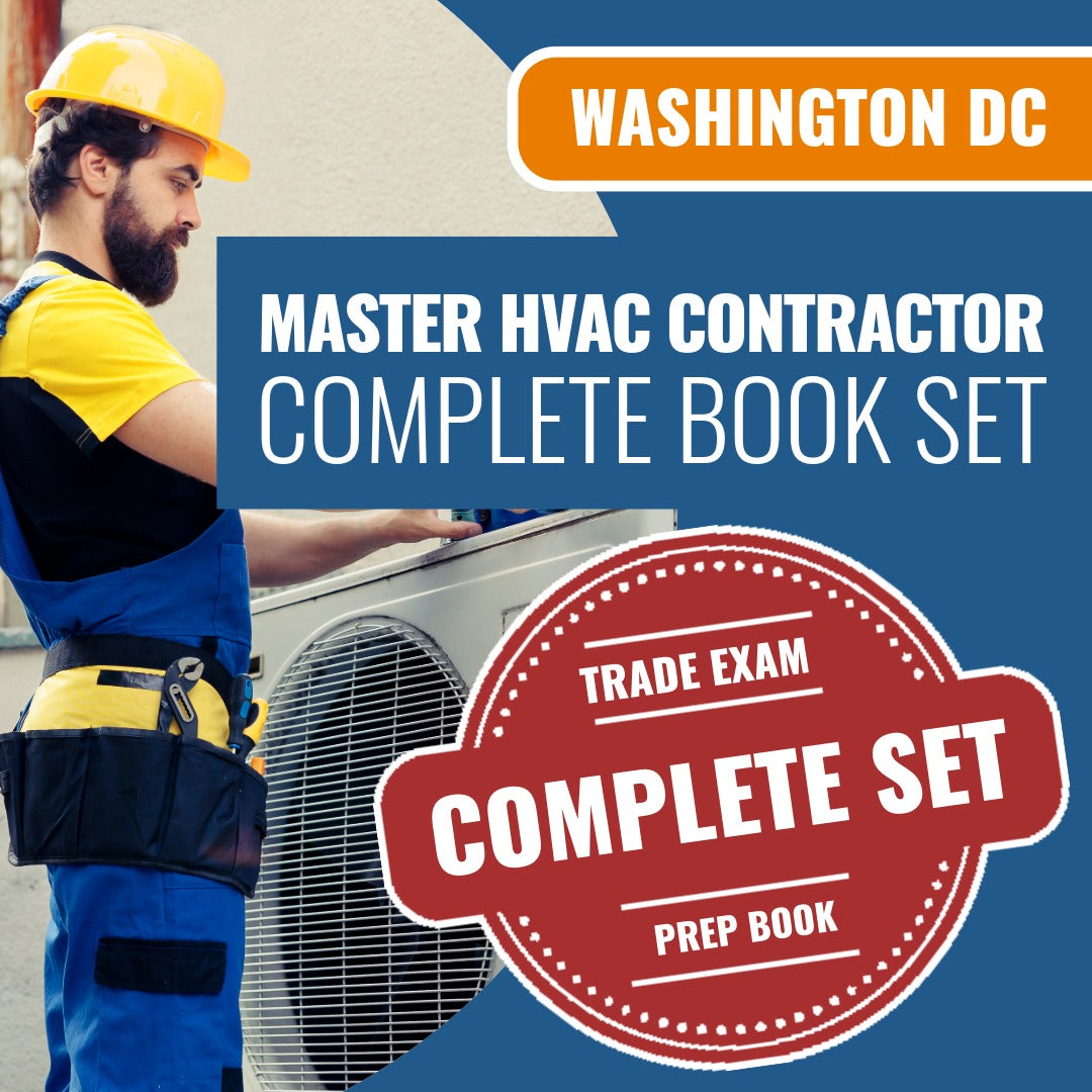 Washington DC Master Air Conditioning & Refrigeration Mechanical Unlimited Contractor Book Package