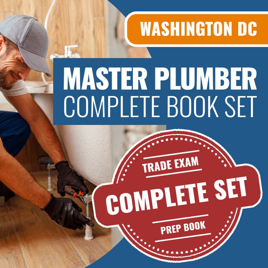 
Washington DC Master Plumber Book Package

