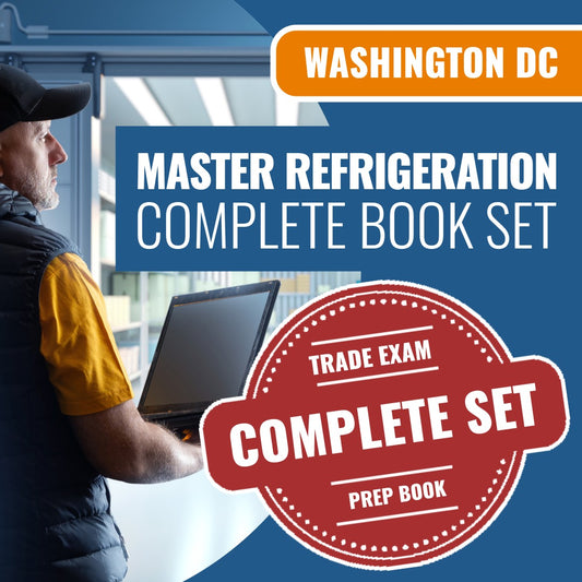 Washington DC Master Refrigeration & Air Conditioning Mechanical Limited Book Package