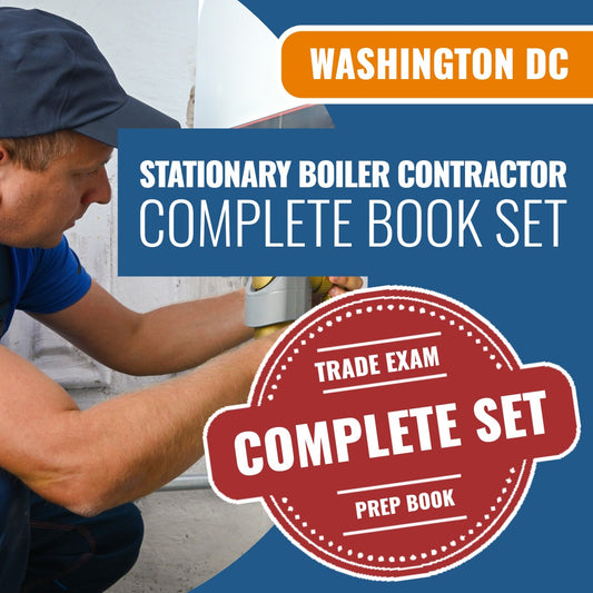Washington DC Second Class Stationary Boilers Contractor Book Package