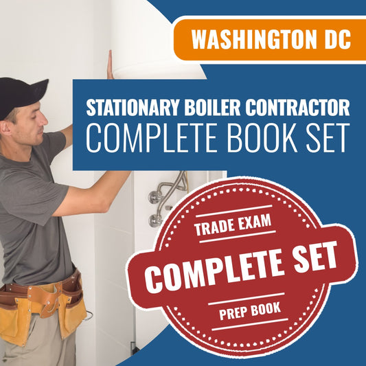 Washington DC Third Class Stationary Boilers Contractor Book Package