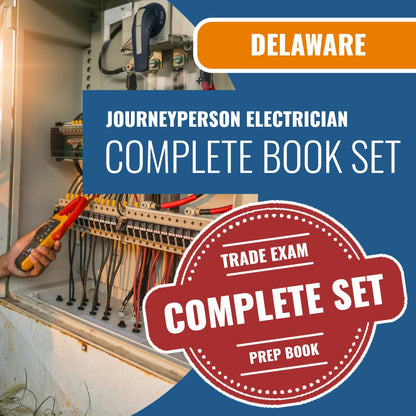 Delaware Journeyperson Electrician Exam Book Package