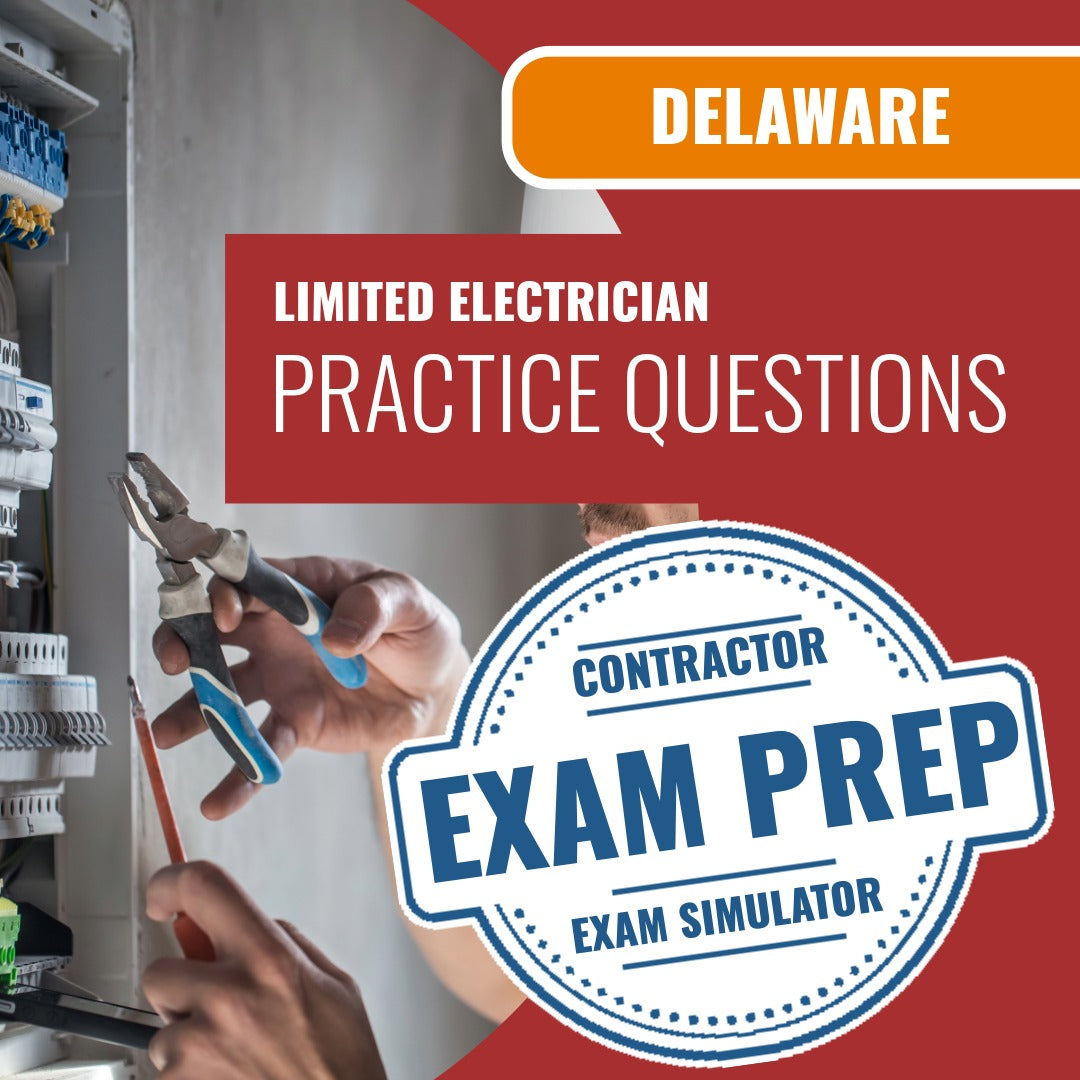 Delaware Limited Electrician Exam - Online Practice Questions