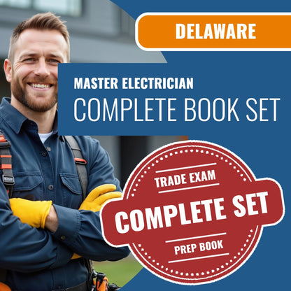 Delaware Master Electrician Exam Book Package