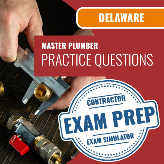 Delaware Master Plumber Exam - Online Practice Questions