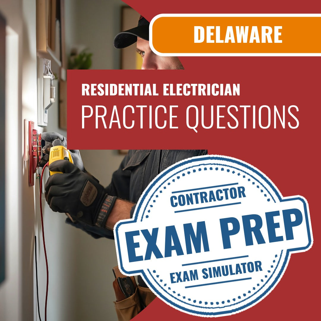 Delaware Residential Electrician Exam - Online Practice Questions