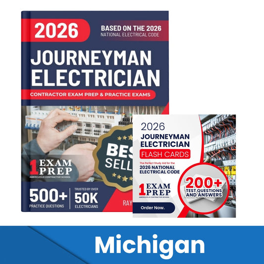 Guía de estudio y preguntas del examen de electricista oficial 2023 [Libro]