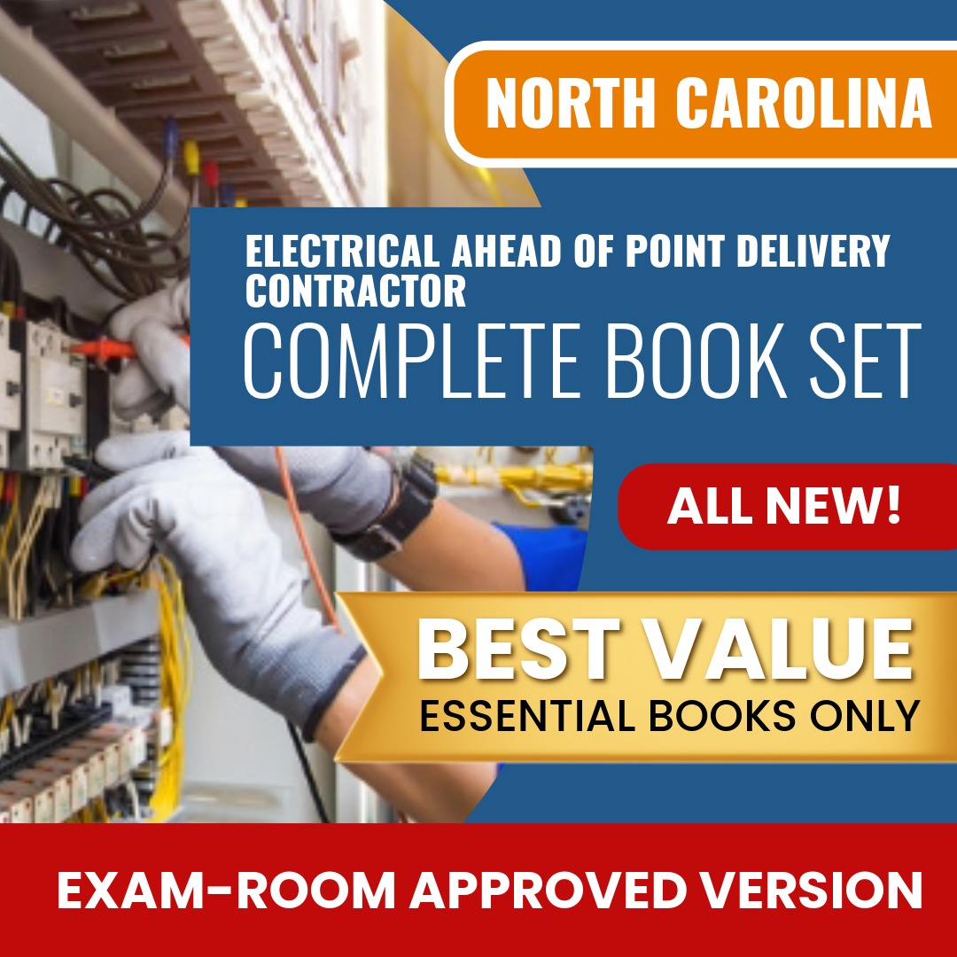 North Carolina Electrical Ahead of Point of Delivery Contractor Books Allowed into Exam Package