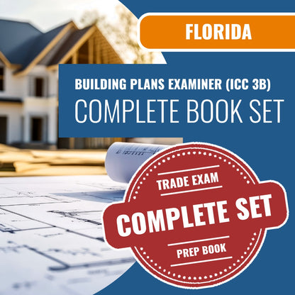 Florida Building Plans Examiner (ICC 3B) Exam Book Package