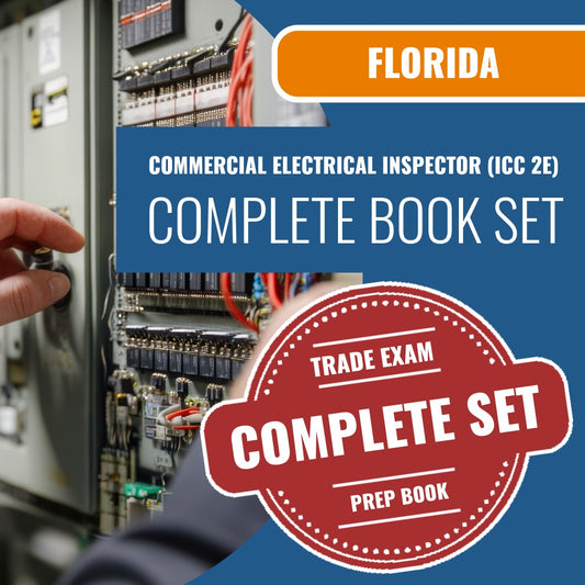 Florida Commercial Electrical Inspector (ICC 2E) Exam Book Package