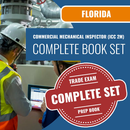 Florida Commercial Mechanical Inspector (ICC 2M) Exam Book Package