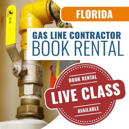 Florida Gas Line Contractor Exam - Book Rental