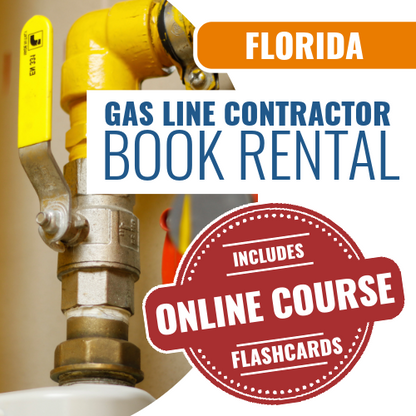 Florida Gas Line Contractor Exam - Book Rental