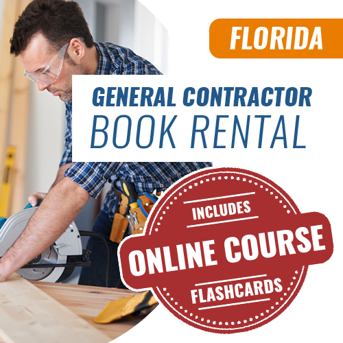 Examen de contratista general de Florida: alquiler de libros premium 