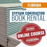 Florida Gypsum Drywall Contractor Exam - Book Rental