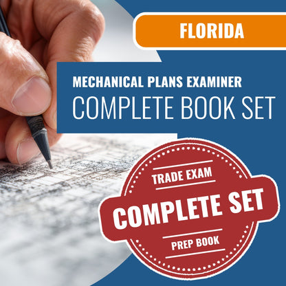 Florida Mechanical Plans Examiner (ICC - M3) Exam Book Package