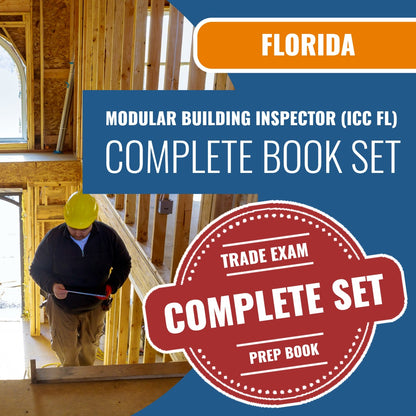 Florida Modular Building Inspector (ICC FL) Exam Book Package