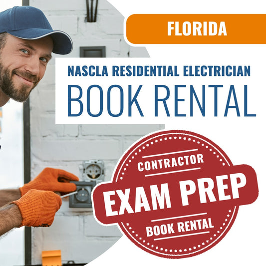 Florida NASCLA Residential Electrician - Books & Courses Rental Package