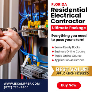 Florida Residential Electrical Contractor Ultimate Exam Prep Rental Package