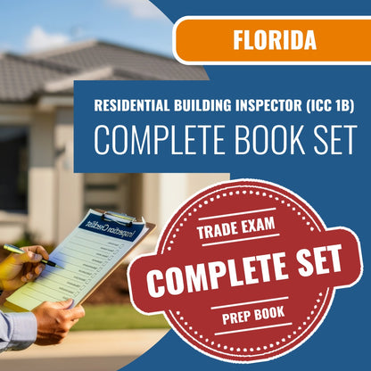 Florida Residential Building Inspector (ICC 1B) Exam Book Package